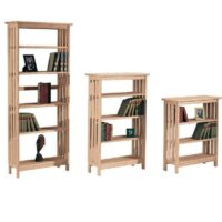 Whitewood Mission Bookcases