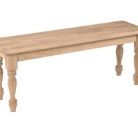 Whitewood Farmhouse Bench