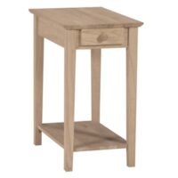 Whitewood High End Table