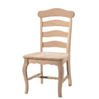 Country French Ladderback Dining Chair.