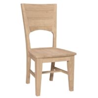 Canyon Fan Back Dining Side Chair C-48