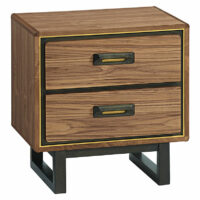 1104RLN Bryce 2 Drawer Nightstand