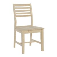 c-4 aspen ladder back side chair