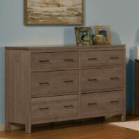 2 West Dresser in Driftwood finish