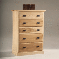 Amish Highlands 5 Drawer Chest AHINT5600