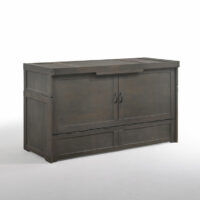 Murphy Cube Cabinet Bed Stonewash