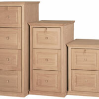 Traditional Trim File Cabinet by Furniture in the Raw