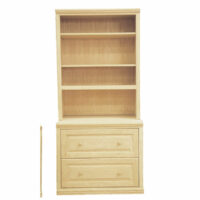 Step Back 2 Drawer Bookcase