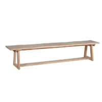 BE-9014 LIVE EDGE BENCH