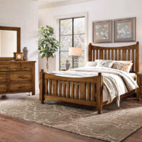 Artisan & Post Slat Bed Antique Amish