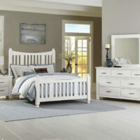 Slat chalk white Artisan & Post Slat Bed