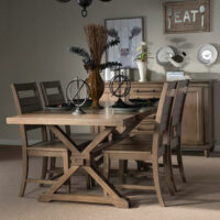 Farmhouse Chic Dining by John Thomas