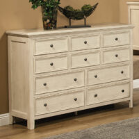 Monroe 10 Drawer Mule Dresser