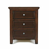 Monroe Bedroom 3 drawer nightstand