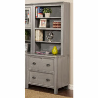 NAW 30″ Wide Lateral File with Open Hutch