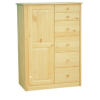 byd CA_1006 hanging and drawer armoire shaker