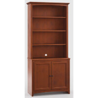 1625-1626GAC Whittier McKenzie Step Back Bookcase