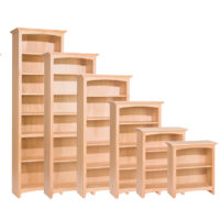 Whittier Wood Products Bookcases